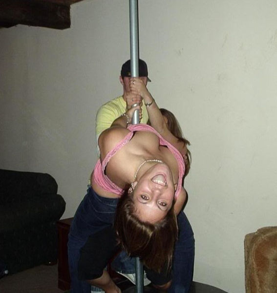When Girls Get Drunk They All Wanna Pole Dancing