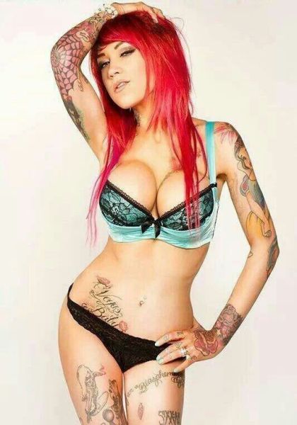 Hot and Hardcore Tattooed Girls