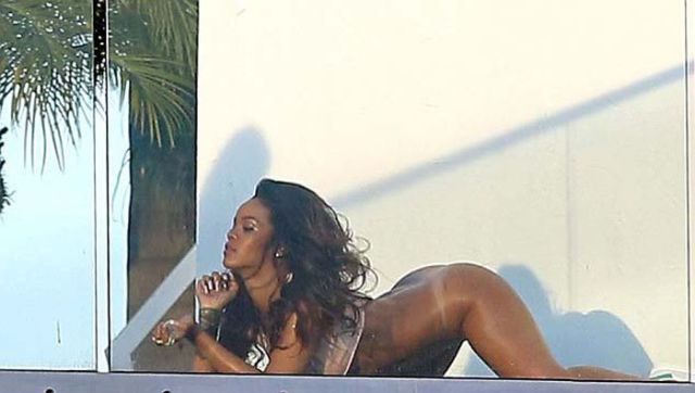 Rihanna’s Raunchy Ass-Bearing Photoshoot