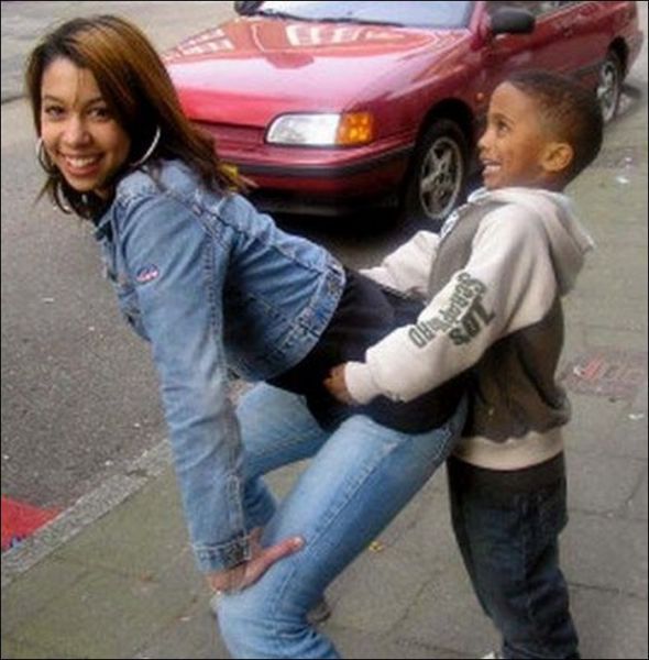 Cute Kids Being a Little Naughty