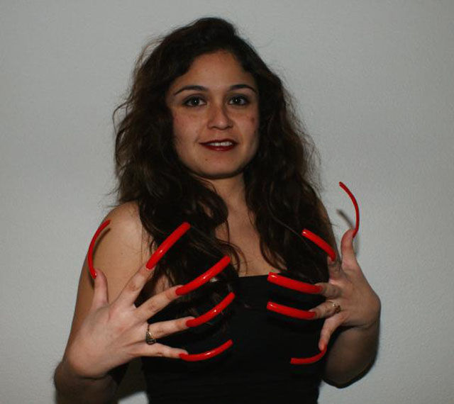 These Extra-Long Nails Are Almost Too Much to Handle