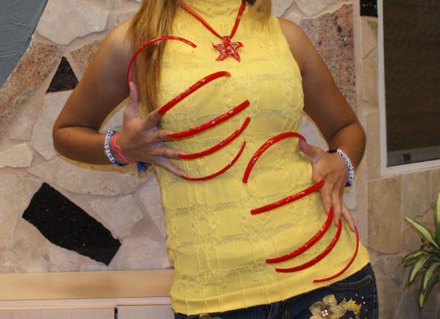 These Extra-Long Nails Are Almost Too Much to Handle