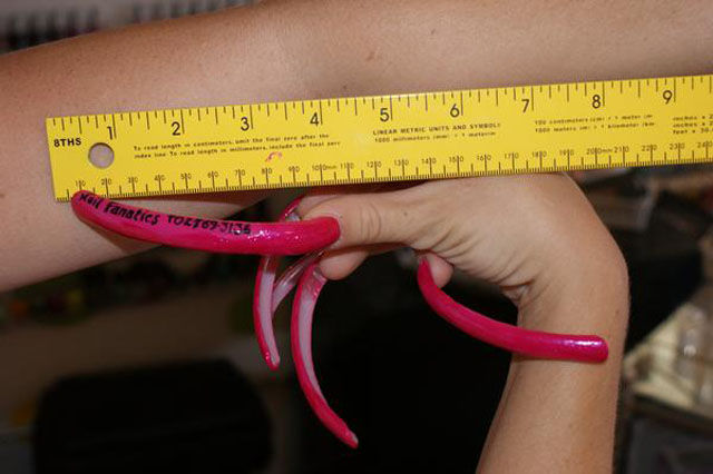 These Extra-Long Nails Are Almost Too Much to Handle
