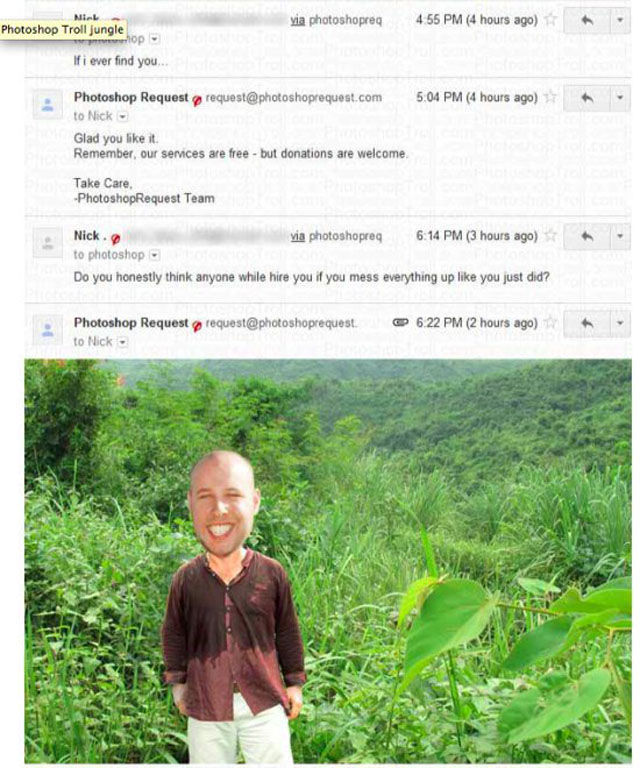 Photoshop Trolling That Is Wickedly Cool