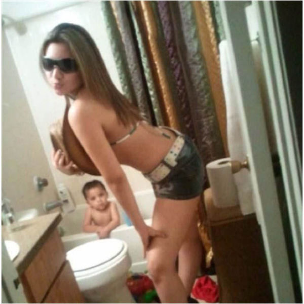 Mom Selfies from Some of the Worst Moms Ever
