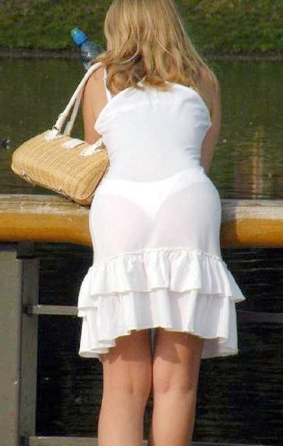 Ladies in See-Through Dresses
