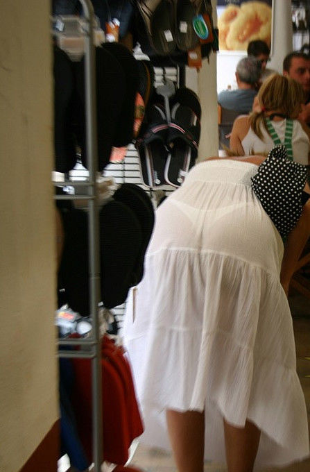 Ladies in See-Through Dresses