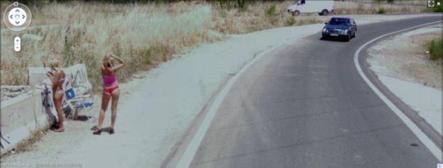 Google Maps Captures Prostitutes on the Streets