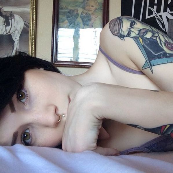 This Sultry Suicide Girl Will Awaken Your Senses