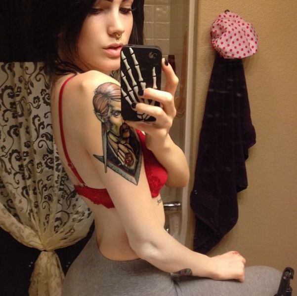 This Sultry Suicide Girl Will Awaken Your Senses