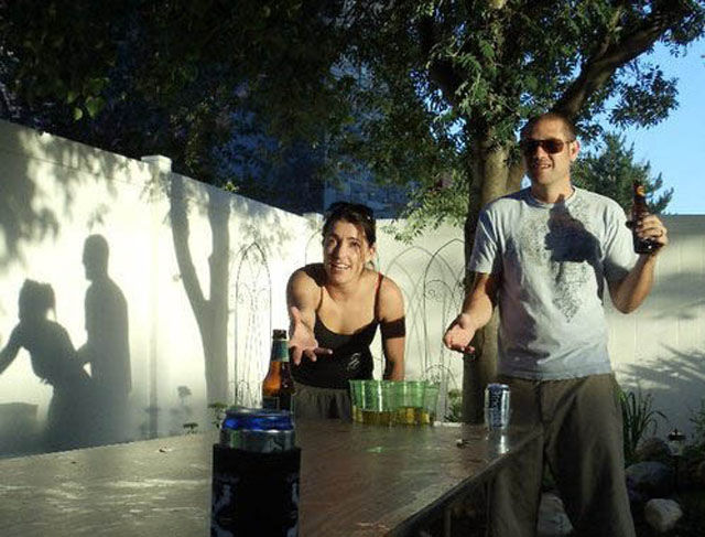Accidental Shadows Full of Sexual Innuendo
