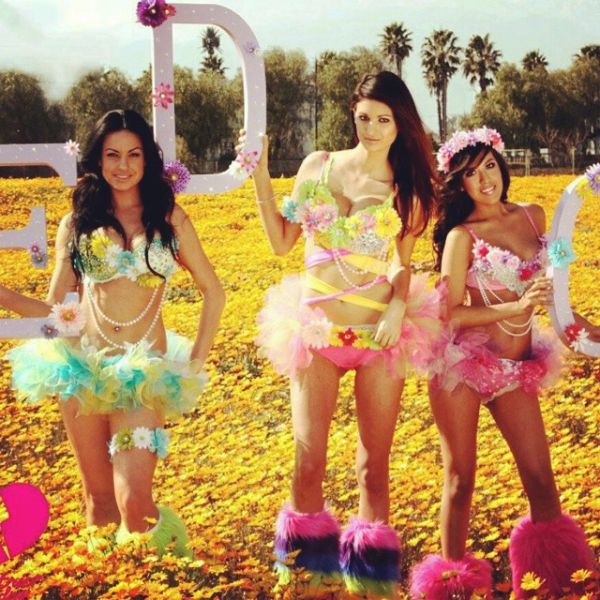 Sweet and Sexy Las Vegas Daisy Carnival Girls