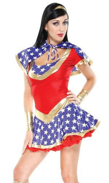 Sexy Ladies Help Us Celebrate the Fourth of July Wearing the American Flag
