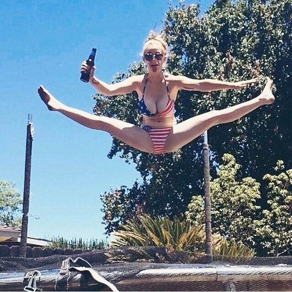 USA Ladies Show Their Patriotism Through Their Boobs