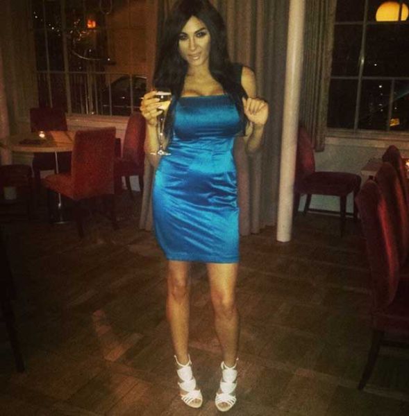 A Kim Kardashian Wannabe who Lives Life Like the Star