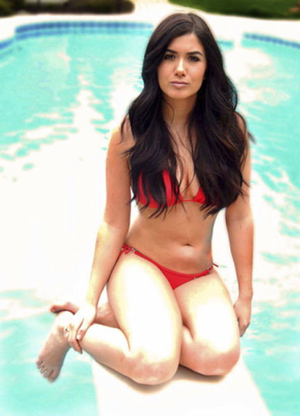 Contestants of the Annual Miss Hooters International Swimsuit Competition