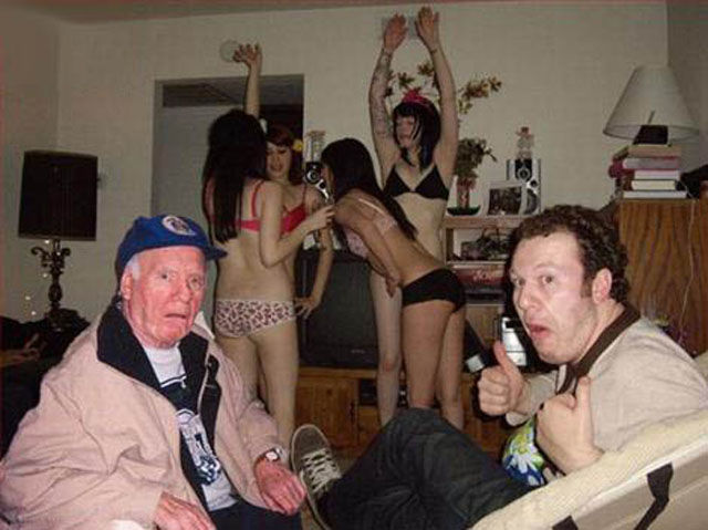 Elderly People Who Have Never Stopped Partying