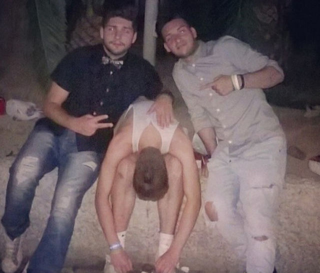 Englishmen Get Drunk and Crazy in Spain