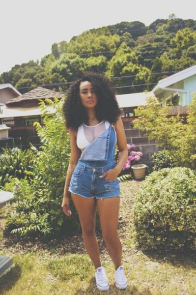 Woman Look Hot Wearing Mesh Clothing