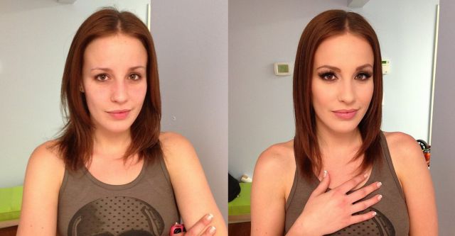 Mind-Blowing Before and After Pictures of Makeup Makeovers