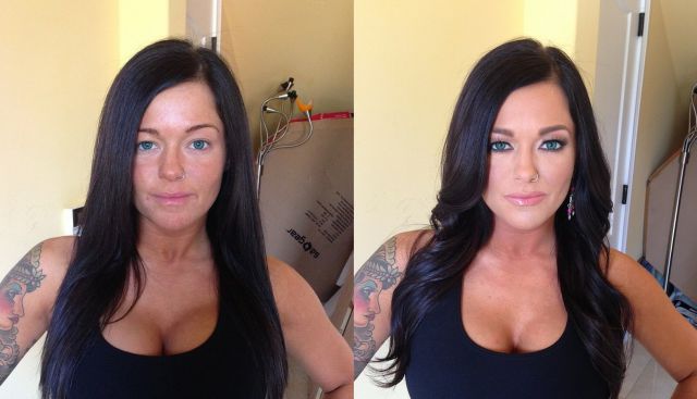 Mind-Blowing Before and After Pictures of Makeup Makeovers