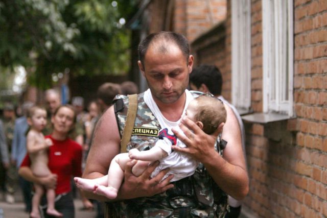 Humans Showing Tenderness to Others in Violent Times