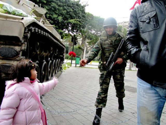 Humans Showing Tenderness to Others in Violent Times