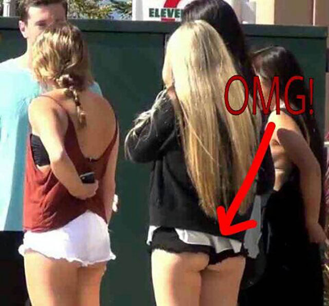 Underbutts Might Be Even More Popular Than Underboobs