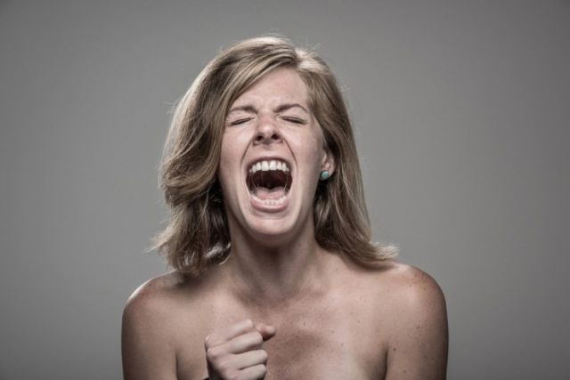 Artistic Portraits of People in Pain