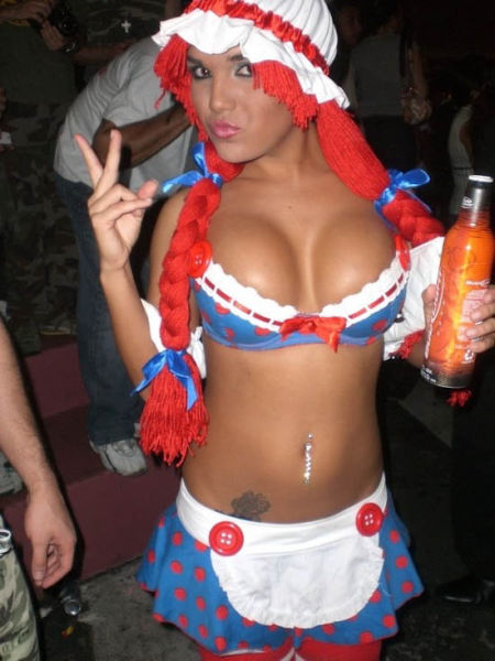 Party Girls Getting a Little Out of Hand