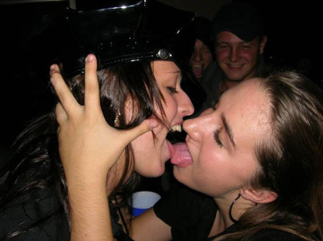 Party Girls Getting a Little Out of Hand