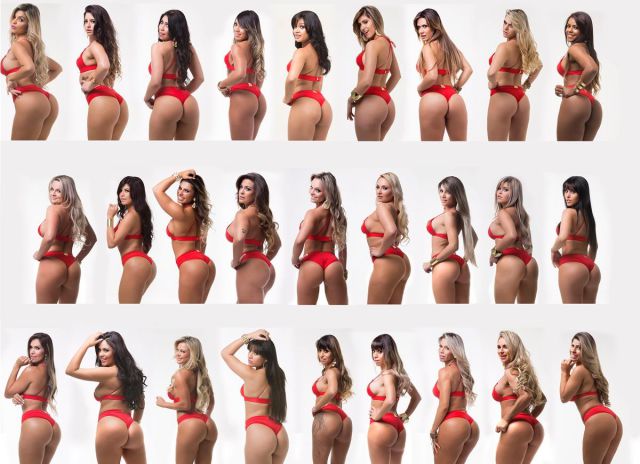 A Bevy of Beautiful Brazilian Butts