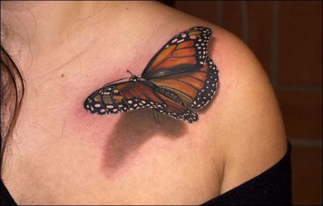 Mind Blowing 3D Tattoos