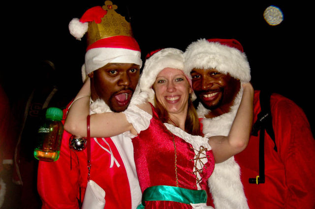 Christmas Party Craziness with Drunk Girls