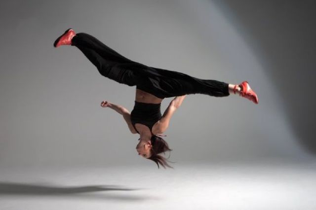 A Flexible Female Who Could Really Kick Your Ass