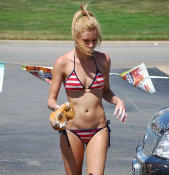 Soapy Car Wash Girls Simply Ooze Sexiness