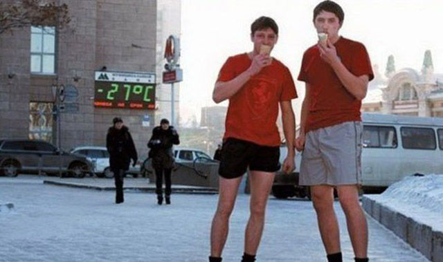 Russians Have Winter Totally Nailed