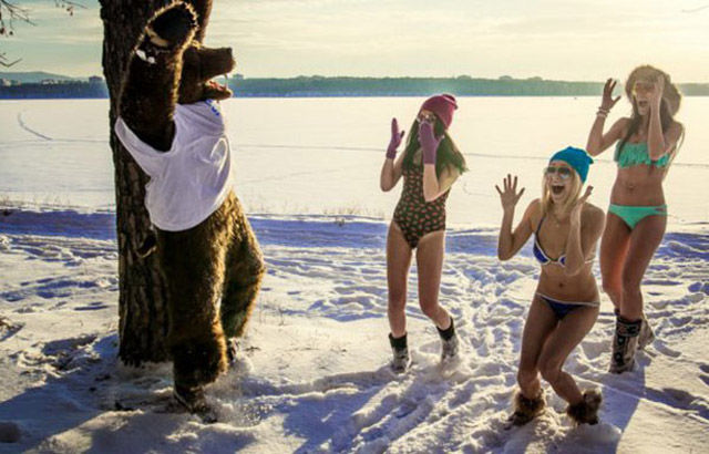 Russians Have Winter Totally Nailed