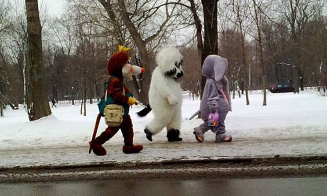 Russians Have Winter Totally Nailed