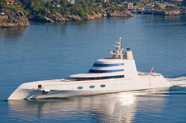 A Russian Billionaire’s Astounding Luxury Yacht