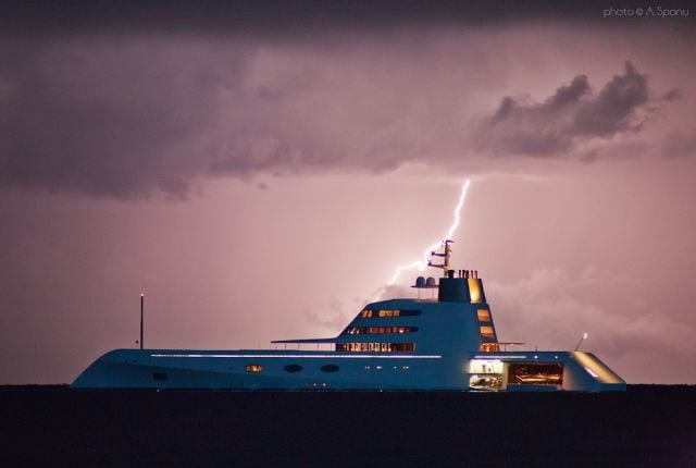 A Russian Billionaire’s Astounding Luxury Yacht