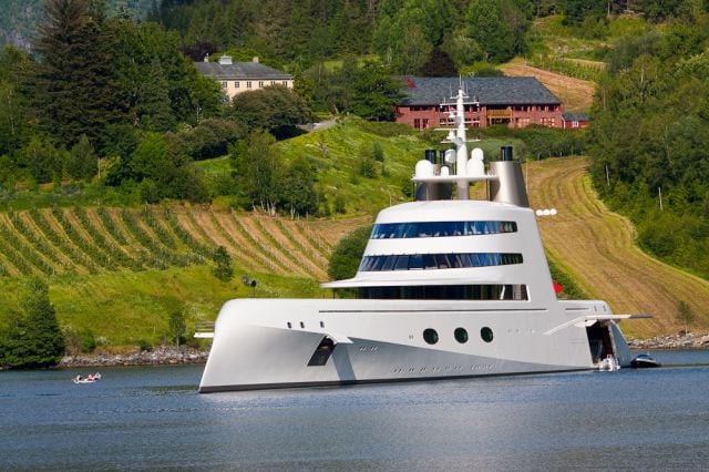 A Russian Billionaire’s Astounding Luxury Yacht