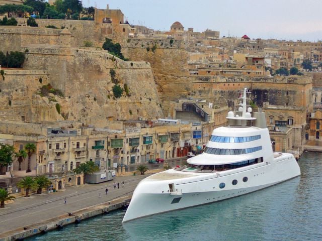 A Russian Billionaire’s Astounding Luxury Yacht
