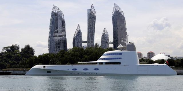A Russian Billionaire’s Astounding Luxury Yacht