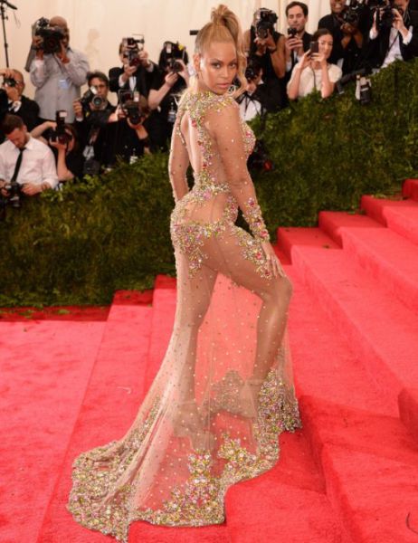 Beyonce Turns Heads in Her Nude Outfit at the Met Gala