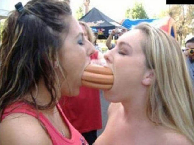 Hot Dog Eating Girls Are Hot