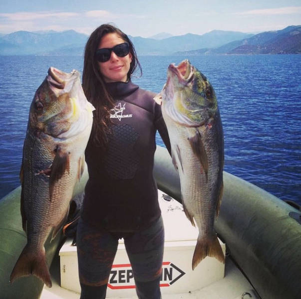 The Hottest Spear-Fisherwoman in the World
