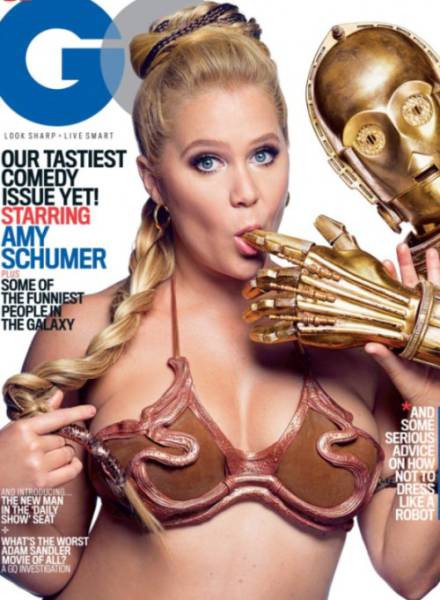 Amy Schumer Puts a Sexual Spin on Star Wars Themed Photo Shoot