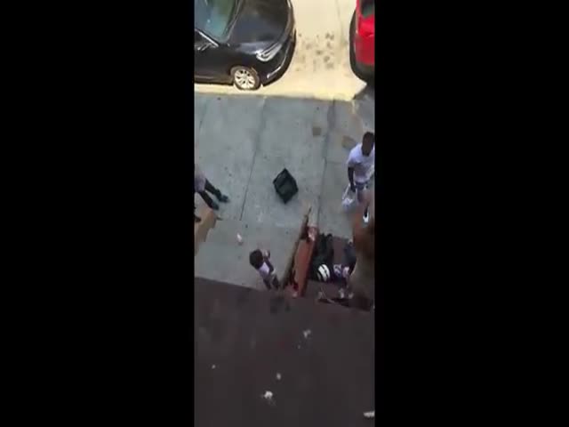 Woman Abuses Her Autistic Son and This Man Is Having None of It