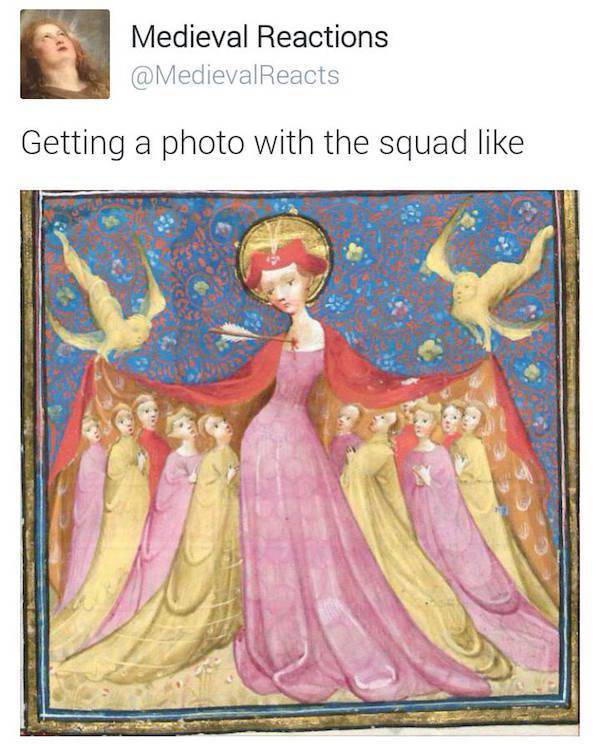 Medieval Art Captures Modern Life Perfectly